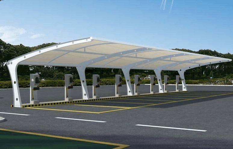 玛纳斯县膜结构停车棚